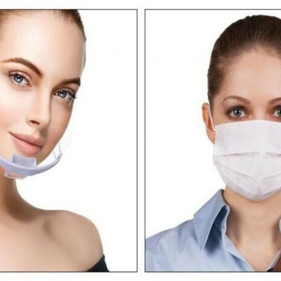 Máscara  Higiénica transparente