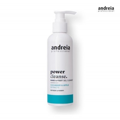 Gel Limpeza Mãos e Pés 200ml - Power Cleanse - Andreia