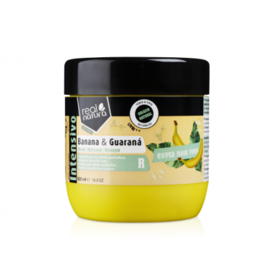 Real Natura Máscara Super hair Food Banana e Guaraná