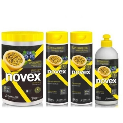 Máscara Novex SuperHairFood Maracujá & Mirtilo 1kg Máscara Novex SuperHairFood Maracujá & Mirtilo 1kg