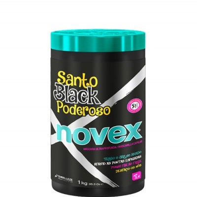 Novex Santo Black Poderoso Máscara 1kg