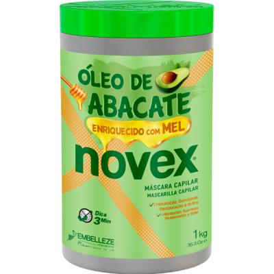 MÁSCARA NOVEX ÓLEO DE ABACATE 1KG