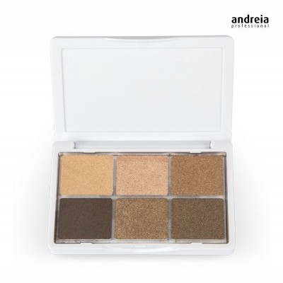 Andreia Makeup Paleta de Sombras 01 The Nudes