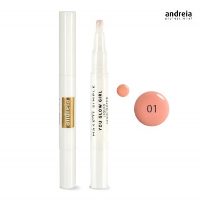 Andreia Makeup YOU GLOW GIRL - Iluminador Líquido 01