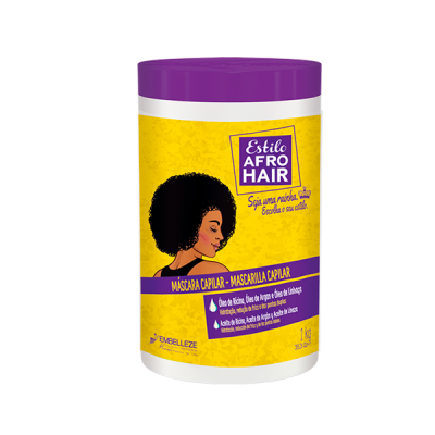 MÁSCARA CAPILAR ESTILO AFROHAIR 1KG