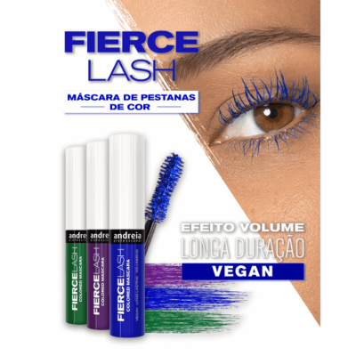 Andreia Fierce Lash Máscara De Pestanas De Cor