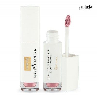 Andreia Makeup Batom Líquido G04 Delicious Shinny Kiss - Referência 45417G04