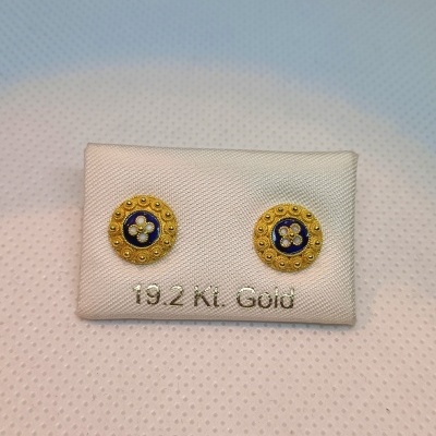 Brincos Ouro 19,2KT