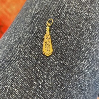 Medalha Nossa Senhora de Fátima Ouro 19,2KT