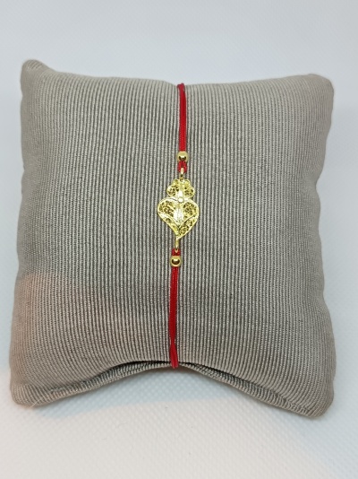Pulseira Coração Prata 925º% Dourada