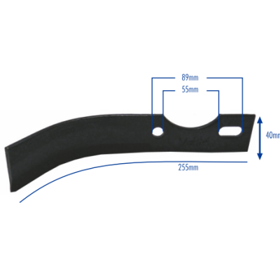 Kit 24 Facas Furo 10mm