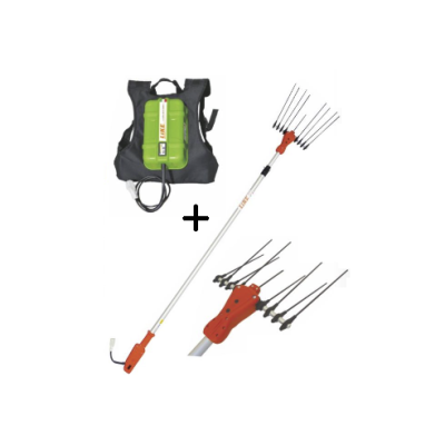 Varejador Azeitonas Ciclone C/Mochila com Bateria