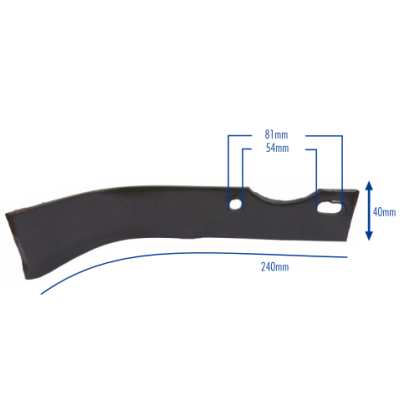 Kit 24 Facas Furo 8mm