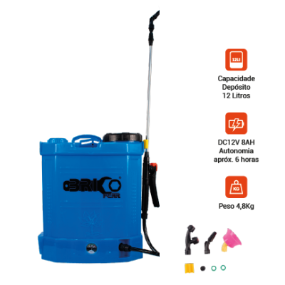 Pulverizador 12L Bateria