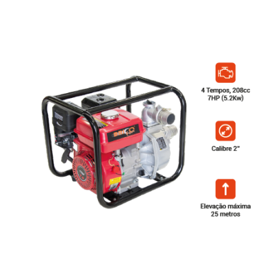 Motobomba 4T 2"