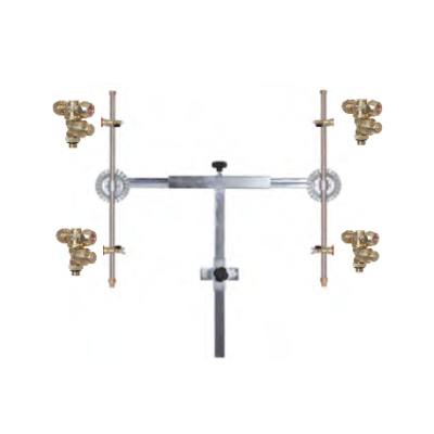 Barra Pulverização 2+2 Jatos Antigota