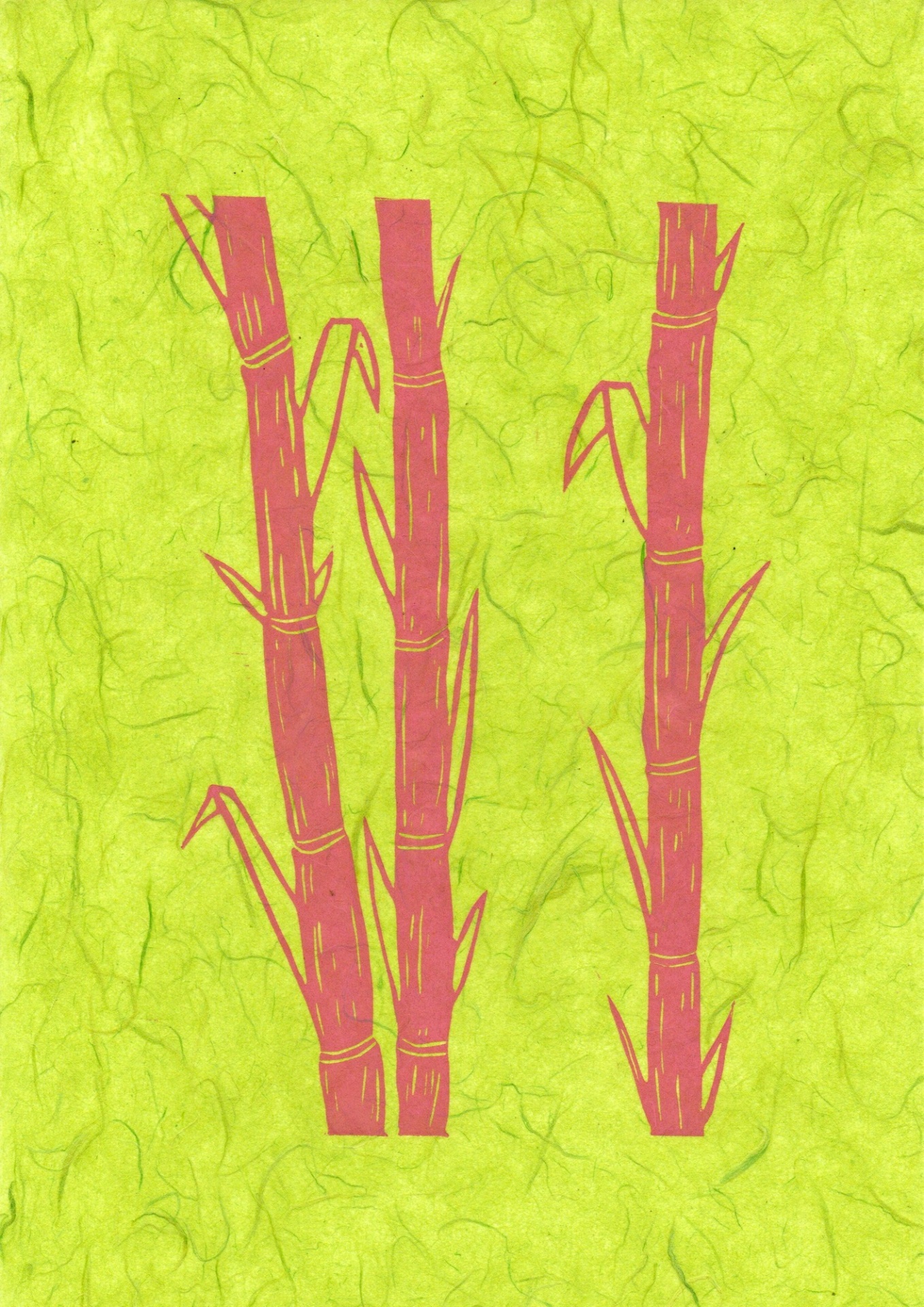 LINOGRAVURA "CANA-DE-AÇÚCAR" JEFFERSON RIB LINOGRAVURA "CANA-DE-AÇÚCAR" JEFFERSON RIB