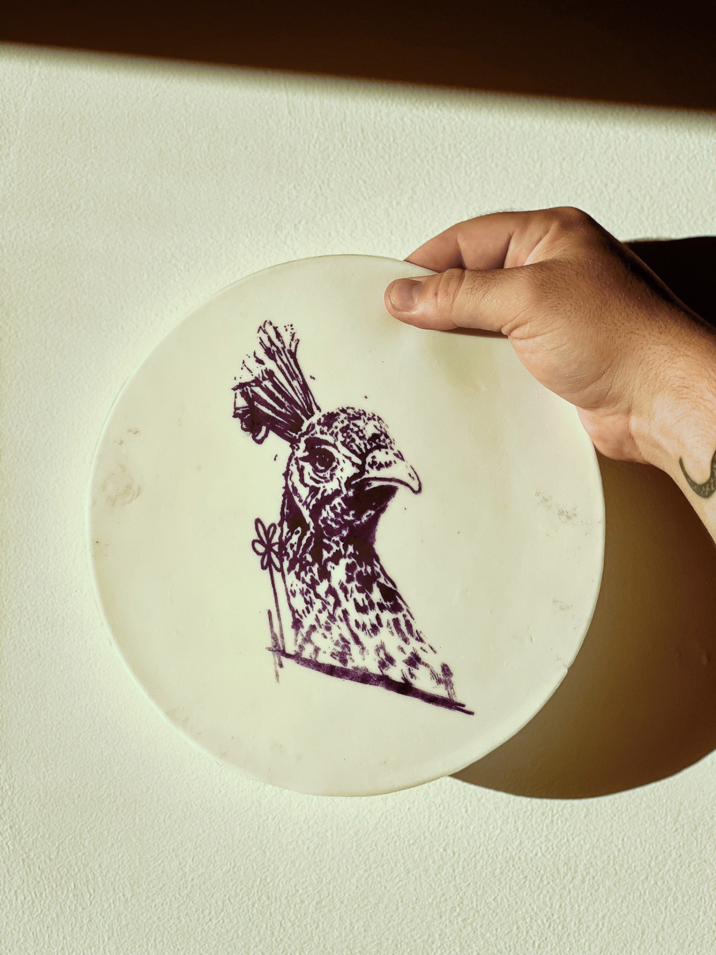 STENCIL EM PELE ARTIFICIAL PAVÃO C´MARIE STENCIL EM PELE ARTIFICIAL PAVÃO C´MARIE