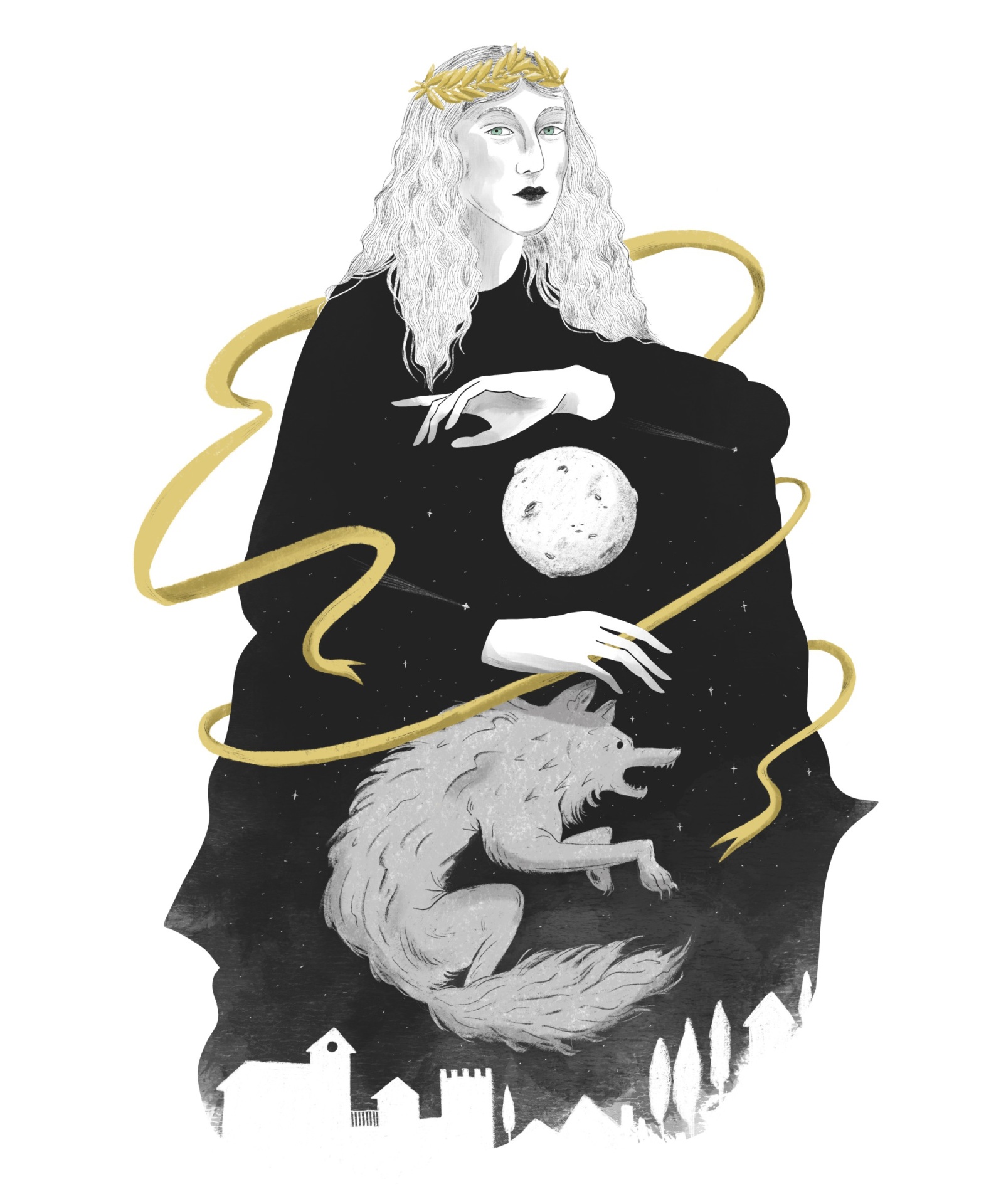 ILUSTRAÇÃO "O MANTO" BÁRBARA AMARAL ILUSTRAÇÃO "O MANTO" BÁRBARA AMARAL