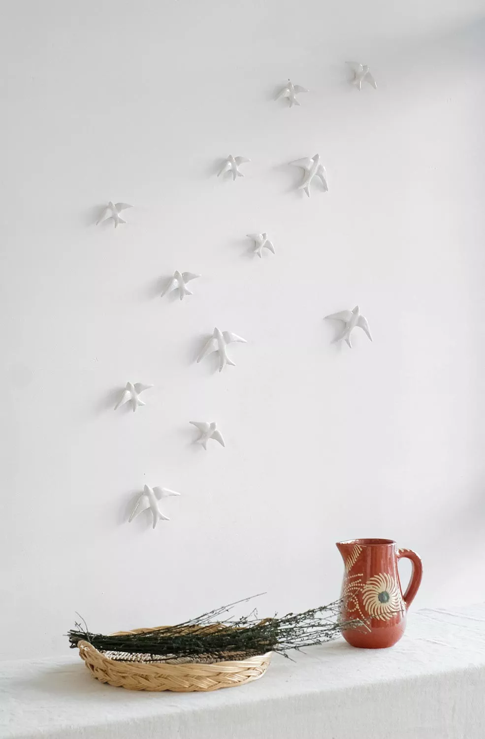 GLAZED WHITE SWALLOW CASA ATLANTICA GLAZED WHITE SWALLOW CASA ATLANTICA