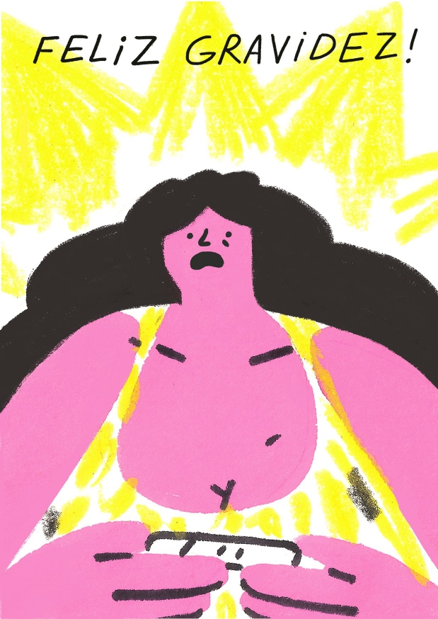 POSTAL "FELIZ GRAVIDEZ!" GABRIELA ARAÚJO POSTAL "FELIZ GRAVIDEZ!" GABRIELA ARAÚJO