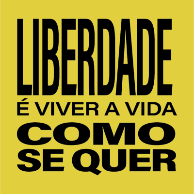 POSTER "LIBERDADE PARA SER COMO SE QUER" INSPIRADO EM CRISTINA MOREIRA