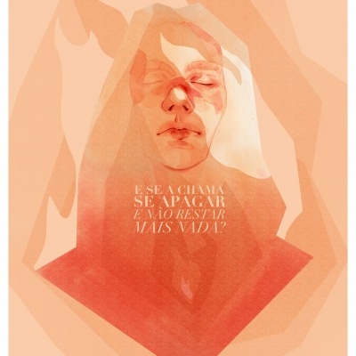 ILUSTRAÇÃO " E SE A CHAMA SE APAGAR  ?  " SUSANA NEVES