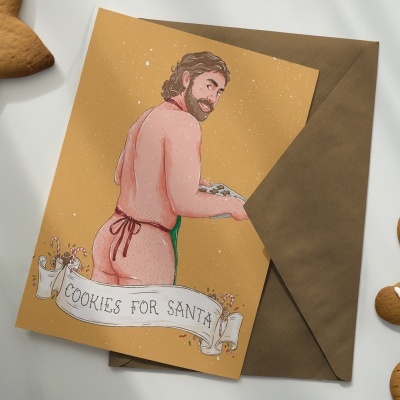 ILUSTRAÇÃO "COOKIES FOR SANTA" DIDAS (DIOGO PAIXÃO)