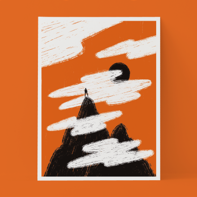 ILUSTRAÇÃO "MONTANHA" JOANA MUNDANA