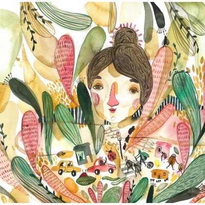 ILUSTRAÇÃO "DIFFERENT PERSPECTIVE" MIRJAM SIM