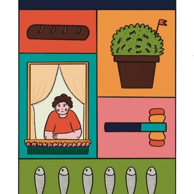 ILUSTRAÇÃO "AS CORES DOS SANTOS" CLÁUDIA PENA