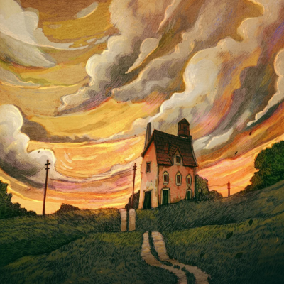 ILUSTRAÇÃO "EVENING WALKS" FRANCISCO FONSECA