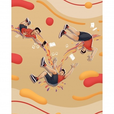 ILUSTRAÇÃO "ADOLESCENCE (II)" SALVADOR POMBO