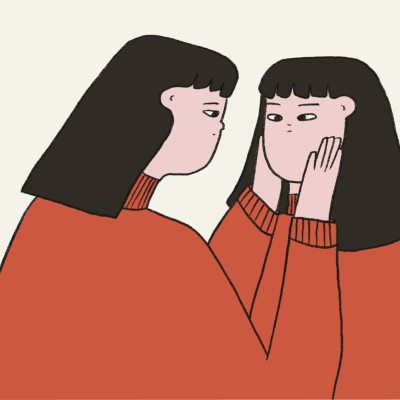 ILUSTRAÇÃO "DE TI PARA TI" CLÁUDIA PENA