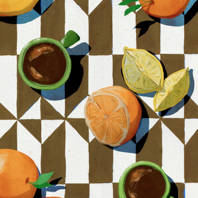 ILUSTRAÇÃO "PEQUENOS MOMENTOS II" EVA HALFERS