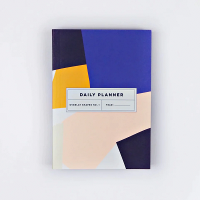 OVERLAY SHAPES NO.1 DAILY PLANNER BOOK THE COMPLETIST