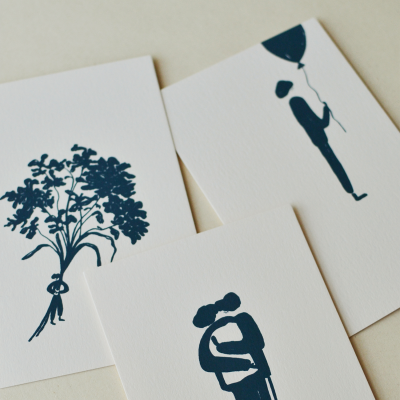 POSTAL "MOMENTOS ESPECIAIS - PARABÉNS!" BEIJA-FLOR