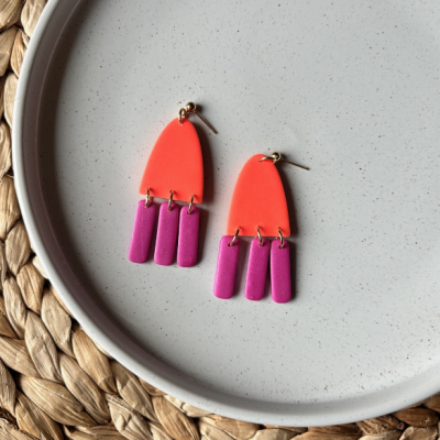 BRINCOS  "MEDUSA ELÉTRICA" DUESTELLE ITALIA