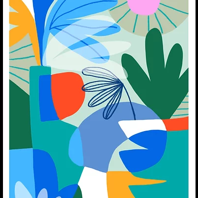 ILUSTRAÇÃO "FLOWER SUN" TERESA REGO