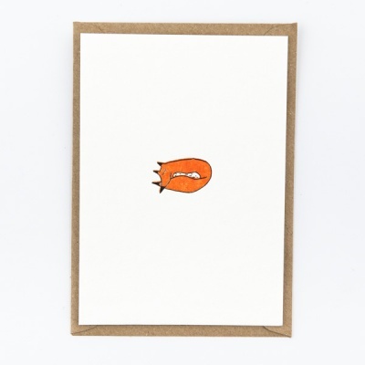 POSTAL "SLEEPING LITTLE FOX" STUDIO FLASH