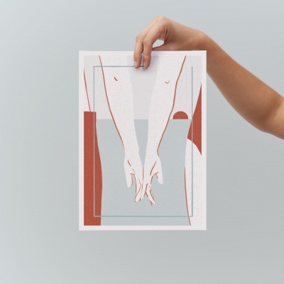 ILUSTRAÇÃO "SUMMER LOVE III" JOANA MUNDANA