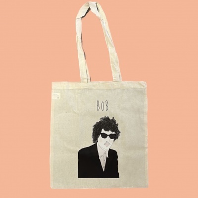 TOTE BAG "BOB DYLAN" LEONOR FEIJÓ