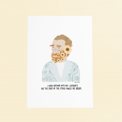 ILUSTRAÇÃO "VINCENT VAN GOGH" ADRIANA FONTELAS