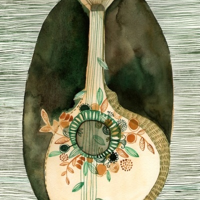 ILUSTRAÇÃO "GUITARRA PORTUGUESA" MIRJAM SIIM