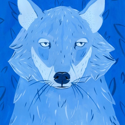 ILUSTRAÇÃO "LOBO IBÉRICO" SARA FELGUEIRAS