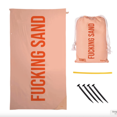 Toalha de praia "FUCKING SAND" FISURA
