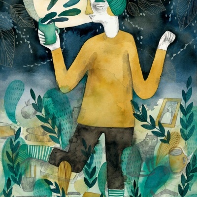 ILUSTRAÇÃO "DANCE A FEW MINUTES EVERY DAY" MIRJAM SIIM