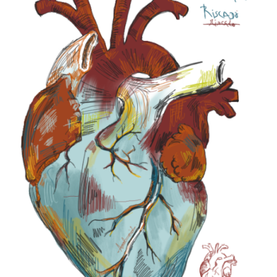 ILUSTRAÇÃO "CORAÇÃO RISCADO" ANA LUÍSA ALMEIDA