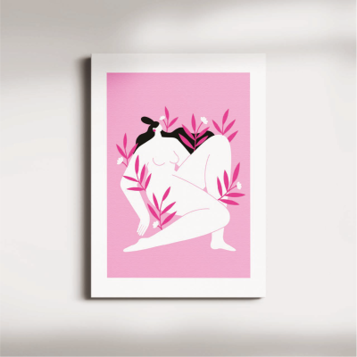 SERIGRAFIA "SHE IS FREEDOM" FÁTIMA BRAVO