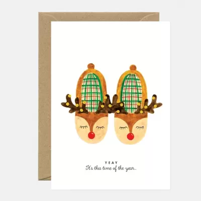 POSTAL XMAS SHOES ALL THE WAYS TO SAY